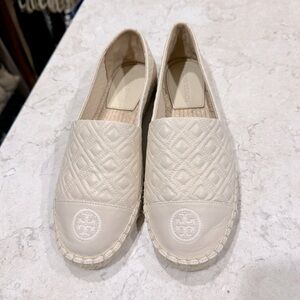 Tory Burch New Without Box White/Ivory Espadrilles Size 7